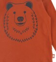 DYR Cph Genser   Dyrroar   Chili Outline Bear   DYR   5 år (110)   Genser Brun Rød