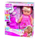 Pupobello Matilda Interaktiv Dukke 35 cm med Biberon og Potte