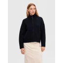 Selected Femme Sia Ras Long Sleeve Knit Zipper Cardigan Blå XL