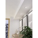 Innfelt lampe Saliceto Hvit 4000K - 8,8 cm