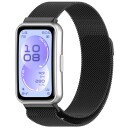 Magnetisk metallarmbånd til Huawei Band 11 Pro – Svart / Metallarmbånd / Magnetrem