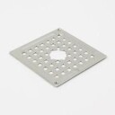 Blücher Domestic-150 Gulvslukrist 140x140 mm Rustfritt stål med Midtutsparing