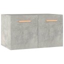 vidaXL Veggskap betonggrå 60x36,5x35 cm konstruert tre