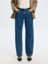 Selected Femme Straight Bea Kori Mid Waist Jeans Denim 30/34