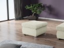 Cerys Fotskammel 60 cm - Beige