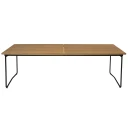 Grythyttan Stålmöbler Spisebord B31 230 Oljet eik / svart understell