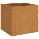 Plantekasse 32x30x29 cm cortenstål