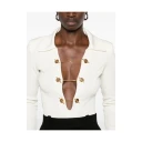 Elisabetta Franchi Dame Topper Hvit S,