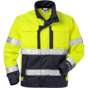 Fristads Jacka Flamskyddad 4584 Flam, Klass 3 Varsel Gul/marinblå S
