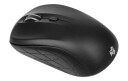 iBOX Rosella PRO - mouse - 2.4 GHz - black - Mus - Optisk - 3 knapper - Svart