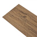 Selvklebende PVC gulvplanker 2,51 m² 2 mm valnøttbrun
