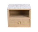 Rowico Home Whitmore kommode/nattbord Hvitpigmentert 28 x 25 cm Hvit
