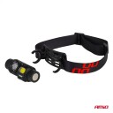 Oppladbar Hodelykt Med Bevegelsessensor Xpg+Cob 1200Mah (Batteri) Amio-04662