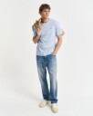Klassisk t-skjorte i regular-fit FRESH BLUE L
