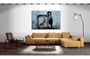 Bilde Inspired By Banksy 90x60 Artgeist sp. z o. o.