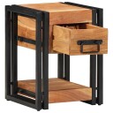  Nattbord 2 stk 30x30x40 cm Solid Tre Akasietre