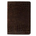 iPad Air Folio-veske Krokodillemønster Brun