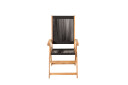 Venture Home Little hagestol svart, natur. 1648594-01-0 1648591-01-0