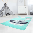 Barneteppe Bueno Bunny turkis Størrelse: 140 x 200 cm