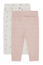 Hust And Claire Luca Leggings 2 Pak Peach Dust (80 / 1 år)