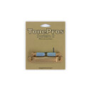 Tonepros T1z Sg - Metric Tailpiece Locking Stop Bar - Satin Gull