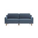 Lorvas 3 seters sofa   Blå