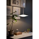 Piet Hein Sinus 330P Taklampe Opal med Hvit Ledning
