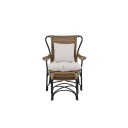 Venture Design Loreto loungestol Svart