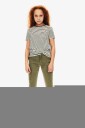 Garcia Stripete T Skjorte Off white (164/170 : 14 15 år)