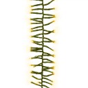 vidaXL LED-strenglys med 400 lysdioder varmhvit 7,4 m PVC