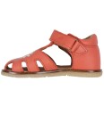 Wheat Sandal Closed Toe Lowe - Coral - 23