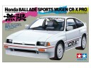 Tamiya 1/24 Honda Ballade Sports Mugen CR-X Pro
