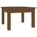 vidaXL Salongbord honningbrun 45x45x30 cm heltre furu