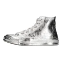 Converse Dame Sko Grå 39 EU,