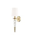 Persis vegglampe antikk messing