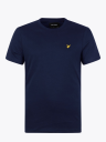 Lyle & Scott Plain T-Shirt Blå XS