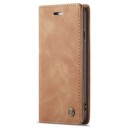 iPhone 7/8/SE (2020)/SE (2022) Caseme 013 Series Lommebok-deksel Khaki