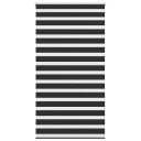 vidaXL Zebra Rullegardin 120 x 230 cm Svart