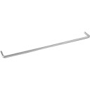 D Line håndklestang 65 cm børstet rustfritt stål