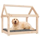 Vidaxl Hundeseng 81X60X70 cm Heltre Furu