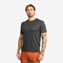 Revolutionrace Mission Graphic Logo T shirt Herre Anthracite L Herre Overdeler T skjorter