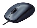 Logitech M100 - mus - USB - svart