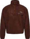 Columbia Sportswear Helvetia Ii Cropped Half Snap Fleece   TOBACCO   L