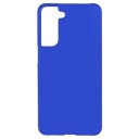 Samsung Galaxy S21 FE 5G Gummiert Plastdeksel Blå