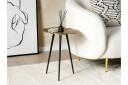 Fedor Sidebord 37 cm - Gull/Svart