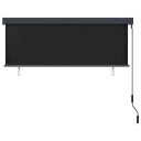 vidaXL Utendørs rullegardin 160x250 cm antrasitt