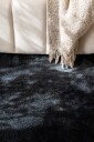 Cozy Ryeteppe 80x160 cm Rektangulær - Svart