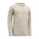 Devold Nansen Man Sweater Crew Neck XXL , Grey Melange