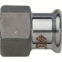 54 x 1,1/2" TURBO Inox-adapterhylse