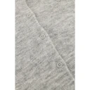 Selected Slflulu New Ls Knit Cardigan Noos - Grey - XL